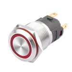 Interruttore a pulsante in metallo serie WD-A