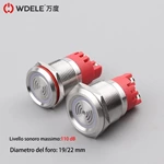 Cicalino metallico serie WD19/22F