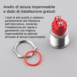 Cicalino metallico serie WD19/22F